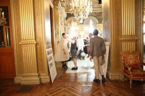 Backstage at Thom Browne RTW Spring 2018