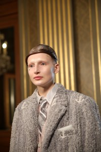 Backstage at Thom Browne RTW Spring 2018