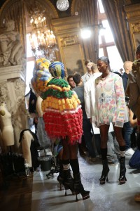 Backstage at Thom Browne RTW Spring 2018
