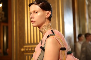 Backstage at Thom Browne RTW Spring 2018