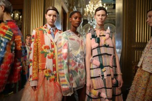 Backstage at Thom Browne RTW Spring 2018