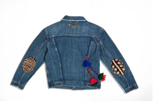 Levi's Type III Trucker jacket customized by Caroline Issa