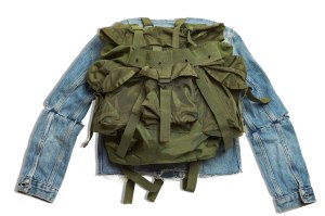 Levi's Type III Trucker jacket customized by CL