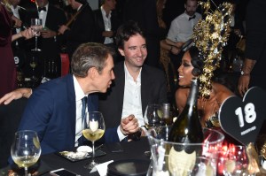 Jeff Koons, Antoine Arnault, Naomi Campbell