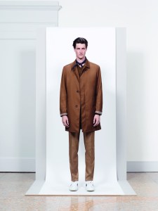 A look from Corneliani’s Spring 2018 collection.
