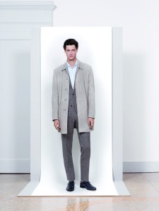 A look from Corneliani’s Spring 2018 collection.