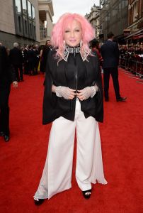 Cyndi Lauper40th Olivier Awards, The Royal Opera House, London, Britain - 03 Apr 2016