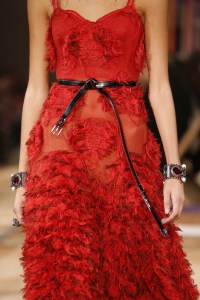 Details at Alexander McQueen RTW Spring 2018