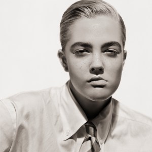Drew Barrymore, Portrait as a Boy, Los Angeles, 1991