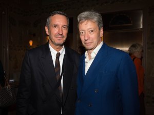 Dries Van Noten and Frederic Malle