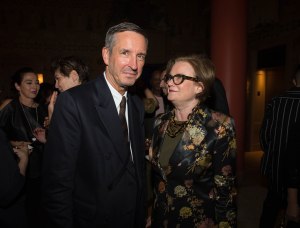Dries Van Noten and Mallory Andrews