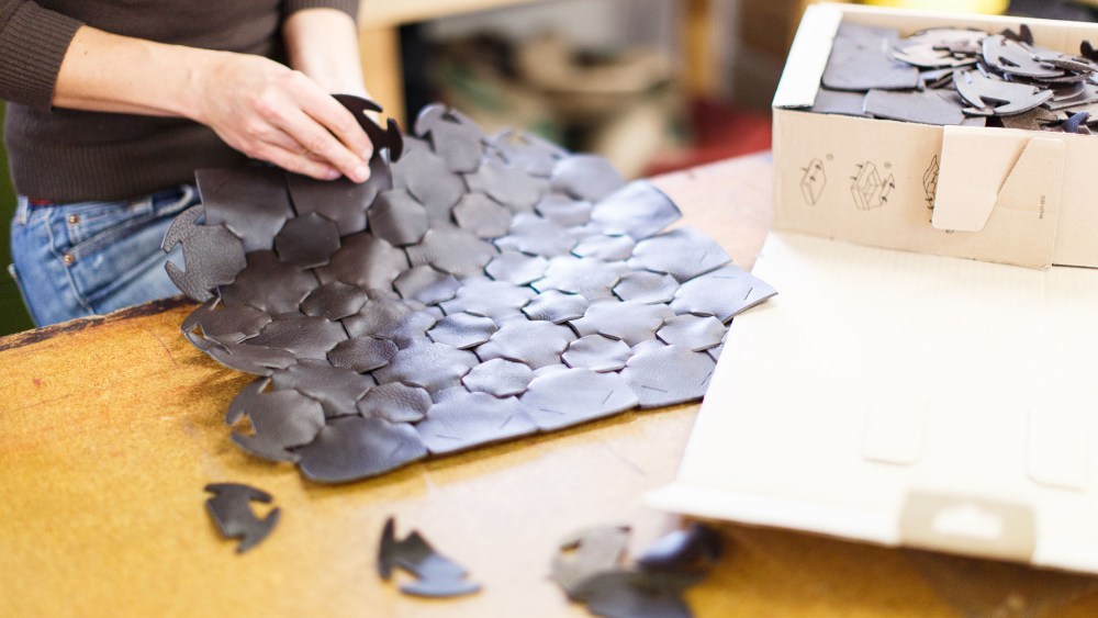 Burberry, Elvis & Kresse team on recycled leather project