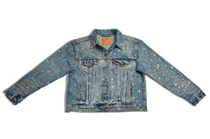 Levi's Type III Trucker jacket customized by CL Emmanuelle Alt