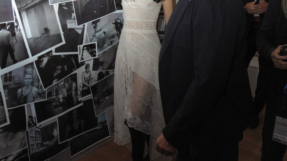 Peter Lindbergh and Mariacarla Boscono