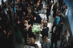 The scene at the Fashion Tech Lab.
