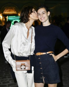 Ines de la Fressange and Nine Marie d'UrsoFashion Tech Lab cocktail party, Spring Summer 2018, Paris Fashion Week, France - 02 Oct 2017