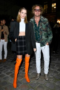 Elena Permoniva and Peter DundasFashion Tech Lab cocktail party, Spring Summer 2018, Paris Fashion Week, France - 02 Oct 2017