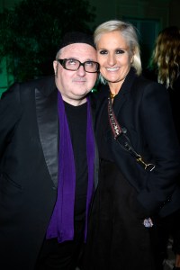 Alber Elbaz and Maria Grazia ChiuriFashion Tech Lab cocktail party, Spring Summer 2018, Paris Fashion Week, France - 02 Oct 2017
