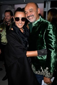 Donna Karan and Christian LouboutinFashion Tech Lab cocktail party, Spring Summer 2018, Paris Fashion Week, France - 02 Oct 2017
