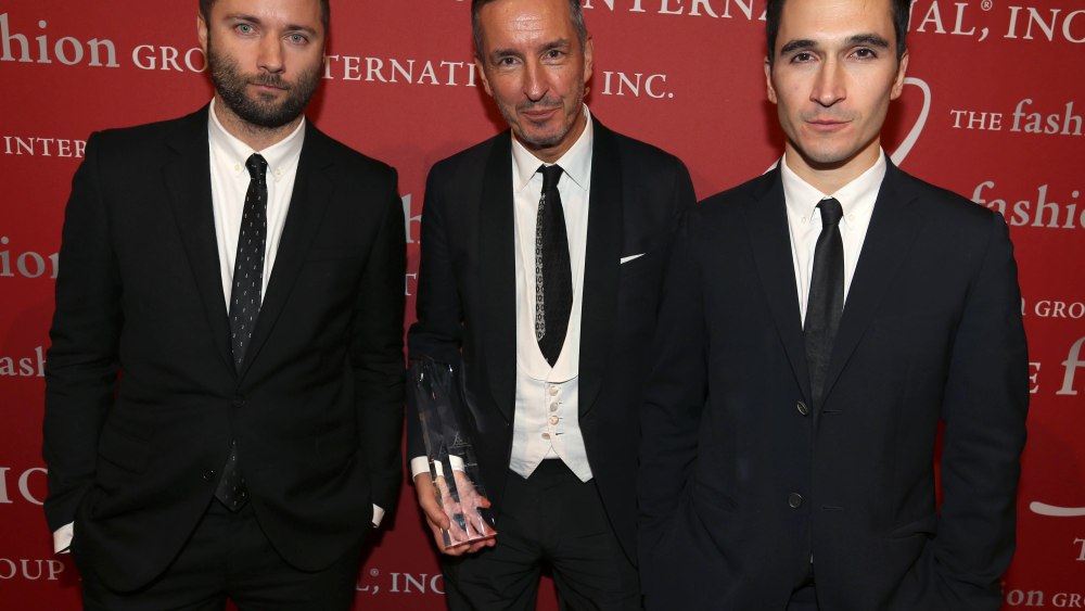 Jack McCollough, Dries Van Noten and Lazaro Hernandez.