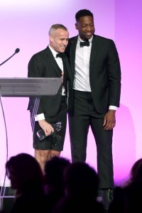 Thom Browne and Dwyane Wade