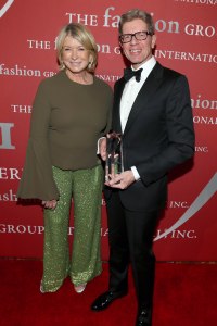 Martha Stewart and Michael George