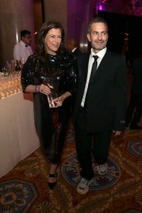 Bridget Foley and Marc Jacobs