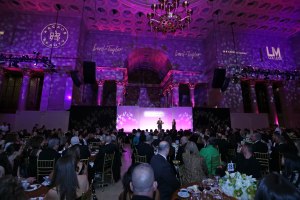 The scene at the gala.