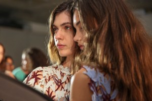Backstage at Giambattista Valli RTW Spring 2018