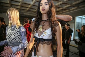 Backstage at Giambattista Valli RTW Spring 2018