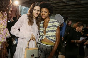 Backstage at Giambattista Valli RTW Spring 2018
