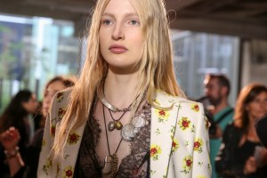 Backstage at Giambattista Valli RTW Spring 2018