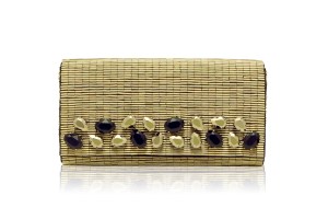 An Inge Christopher bag with Swarovski crystals.
