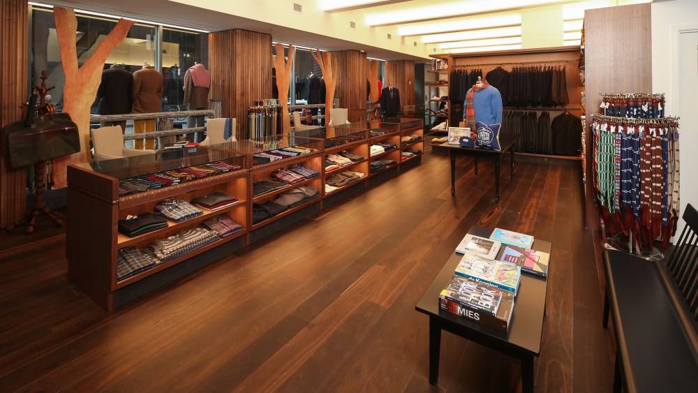 J. Press’s new store is located at the Yale Club.