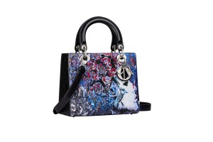 A Dior Lady Art Second Edition bag by Betty Mariani.