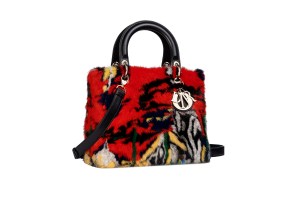 A Dior Lady Art Second Edition bag by Namsa Leuba.