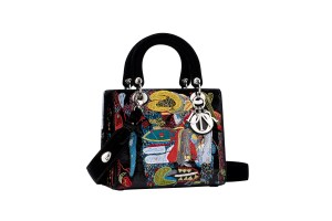 A Dior Lady Art Second Edition bag by Spencer Sweeney.