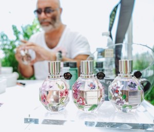 Viktor & Rolf's Flowerbomb pop-up shop at the High Line.