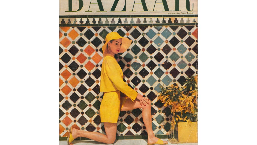 Harper's Bazaar Cover, June 1953, Louise Dahl-Wolfe