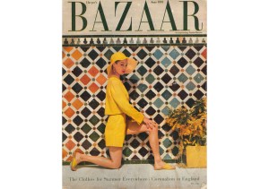 Harper's Bazaar Cover, June 1953, Louise Dahl-Wolfe
