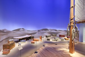 A look at Louis Vuitton’s 'Volez, Voguez, Voyagez’ exhibition in New York.