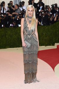 Poppy DelevingneThe Metropolitan Museum of Art's COSTUME INSTITUTE Benefit Celebrating the Opening of Manus x Machina: Fashion in an Age of Technology, Arrivals, The Metropolitan Museum of Art, NYC, New York, America - 02 May 2016WEARING MARCHESA