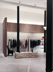 Inside the Marie Saint Pierre boutique in SoHo.