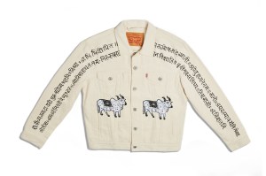 Levi's Type III Trucker jacket customized by Masaba Gupta