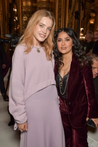 Natalia Vodianova and Salma Hayek