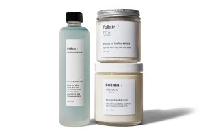 Follain's capsule collection of cobranded products created with Farmaesthetics, Organic Bath Co. and Rica.