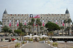 On the Croisette in Cannes
