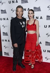 Ben Mendelsohn, Rooney Mara. Actors Ben Mendelsohn, left, and Rooney Mara attend the premiere of "Una" at the Landmark Sunshine Cinema, in New YorkNY Premiere of "Una", New York, USA - 04 Oct 2017