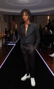 Myles O'NealWilliam Vintage x Farfetch Unveiling of Gianni Versace Archive, Los Angeles, USA - 05 Oct 2017
