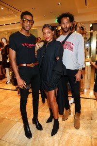 Brittany Hampton and guestsWhat Goes Around Comes Around 1 Year Anniversary Celebration, Los Angeles, USA - 11 Oct 2017